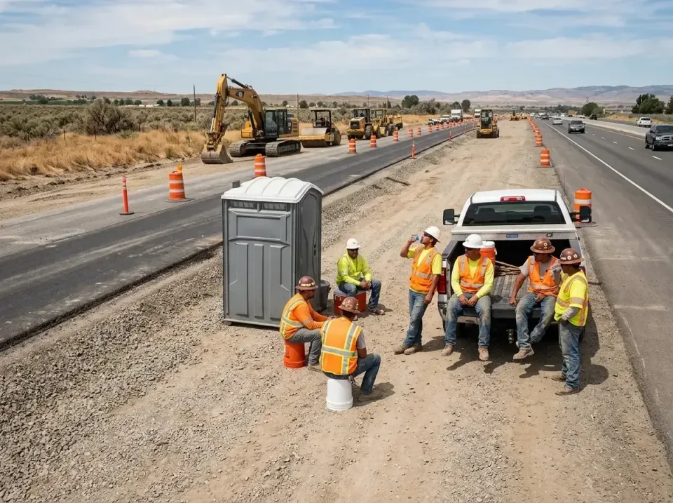 highway-road-construction-crew-007 — frequently asked questions, Porta Potty and Restroom Rentals in Edwardsville, KS